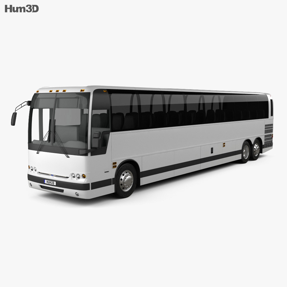 Prevost X3-45 Commuter Autobus 2011 Modèle 3d
