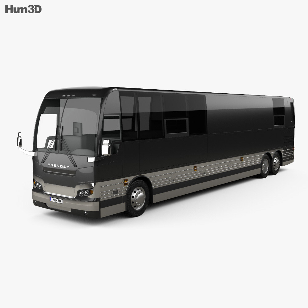 Prevost X3-45 VIP Entertainer 2019 3D модель