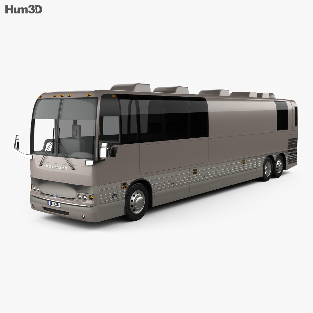 Prevost X3-45 Entertainer 公共汽车 2011 3D模型