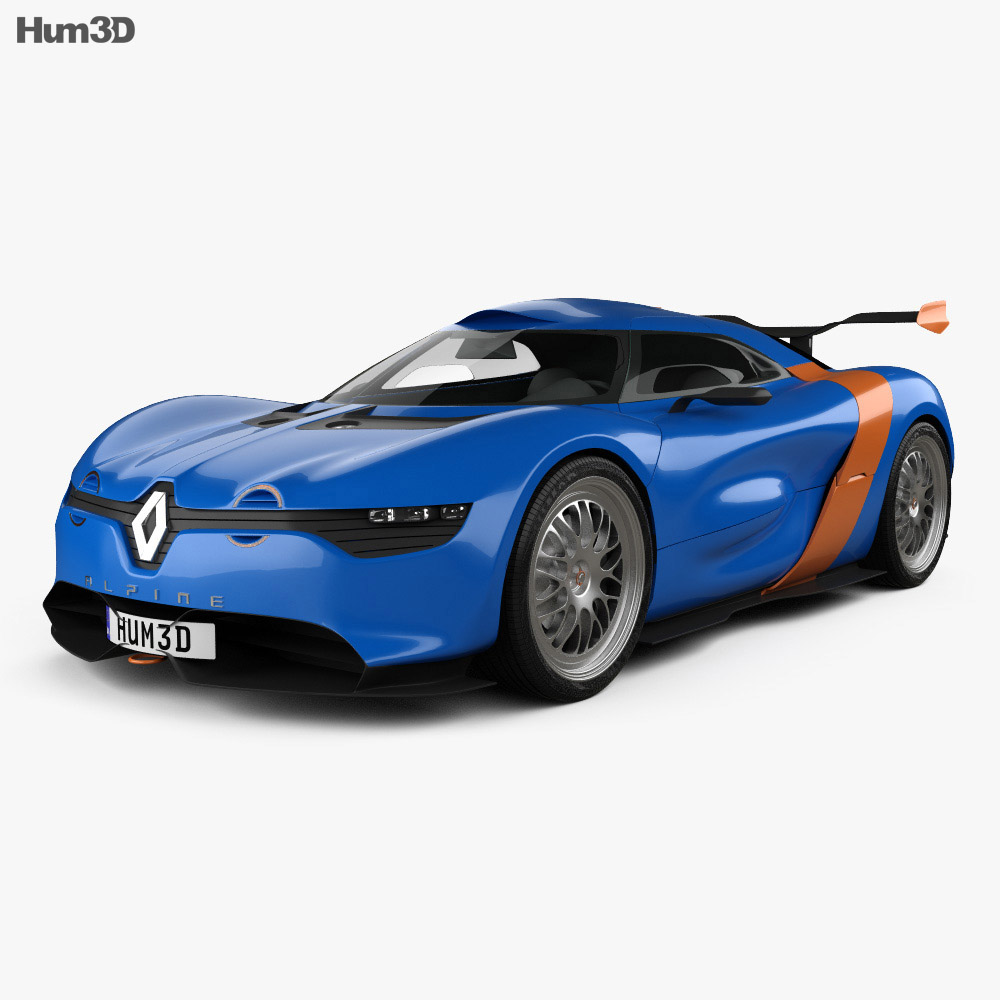 Renault Alpine A110-50 2014 3D модель
