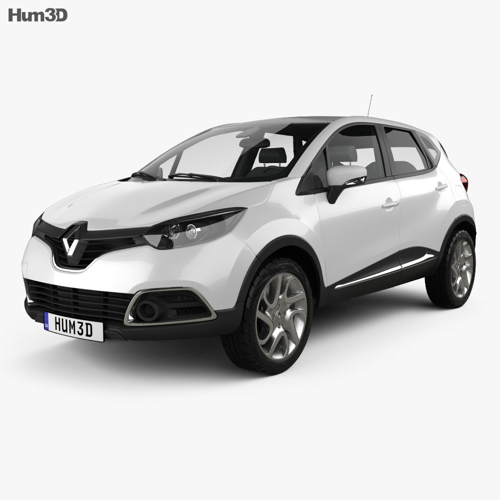 Renault Captur 2016 3D 모델 