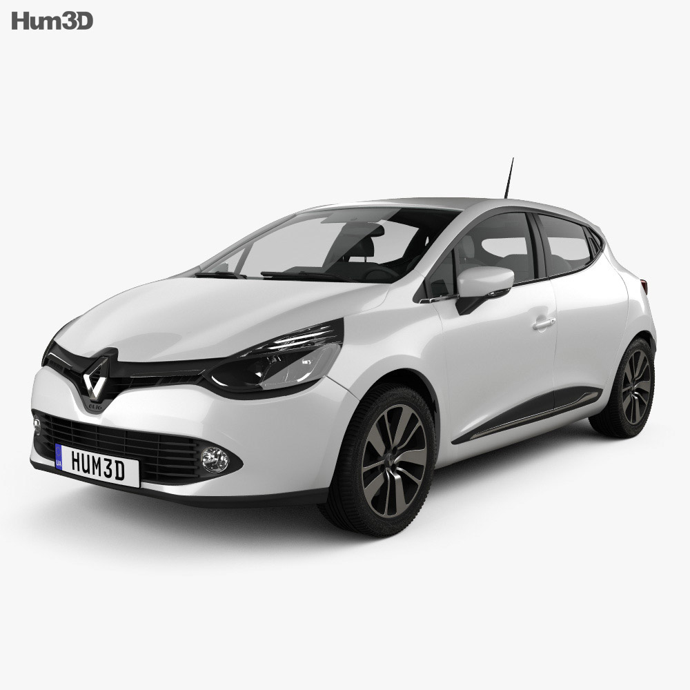 Renault Clio IV 2016 3D-Modell