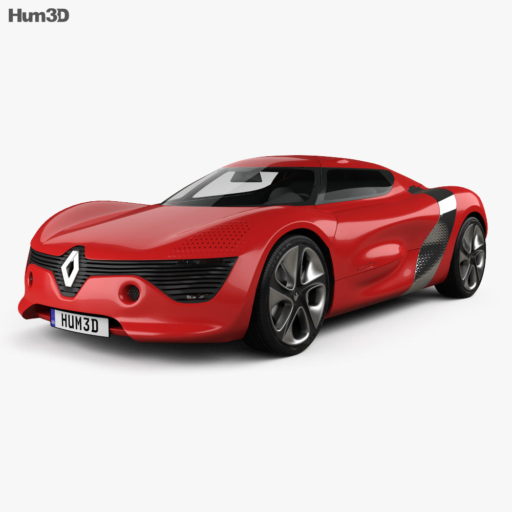 Renault DeZir 2015 3D модель