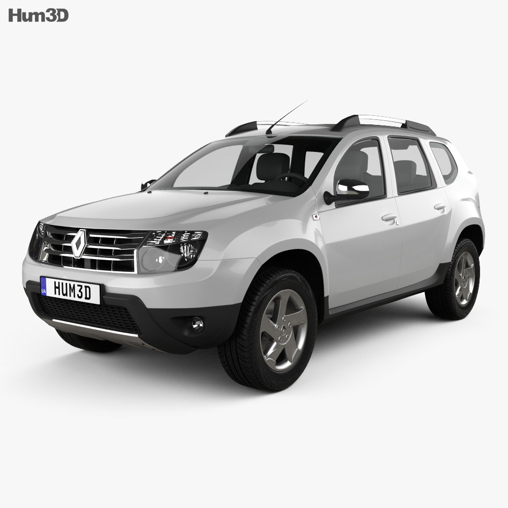 Renault Duster 2013 3D 모델 