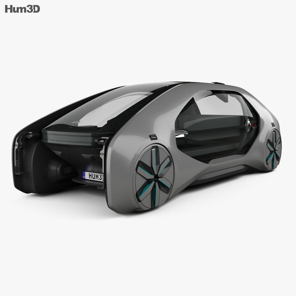 Renault EZ-GO 2018 3d model