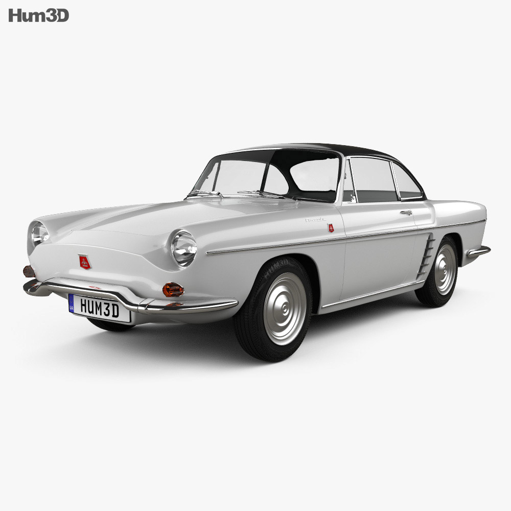 Renault Floride 1962 3d model