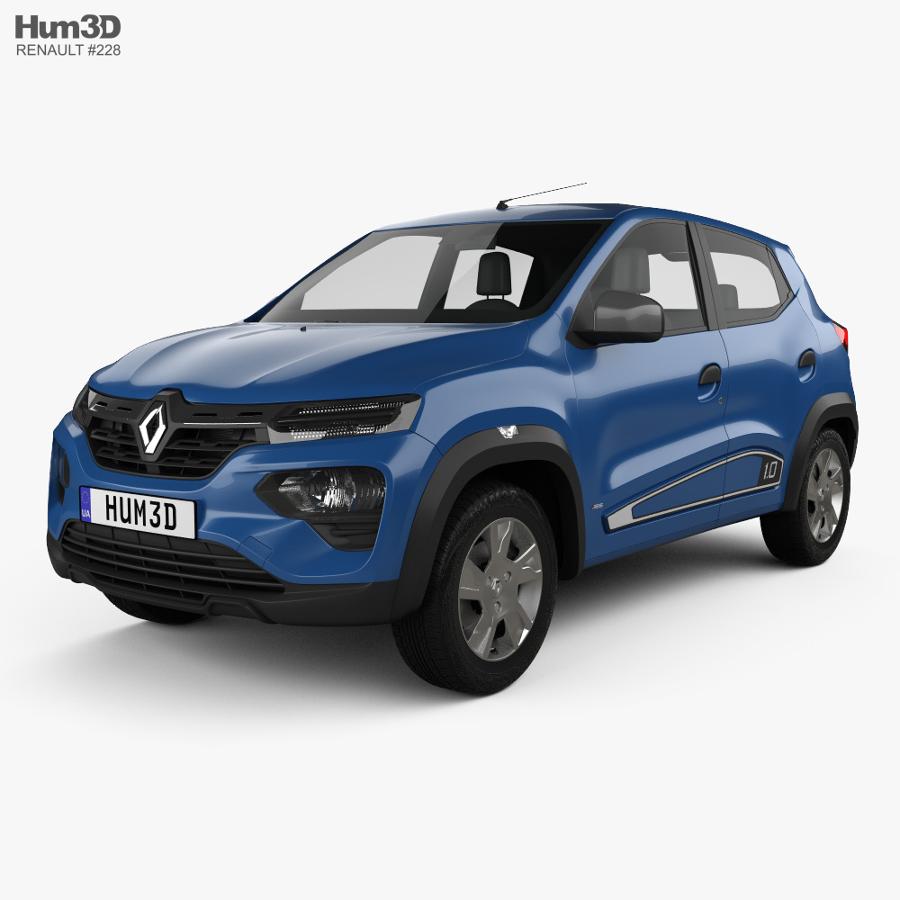 Renault Kwid 2022 3d model