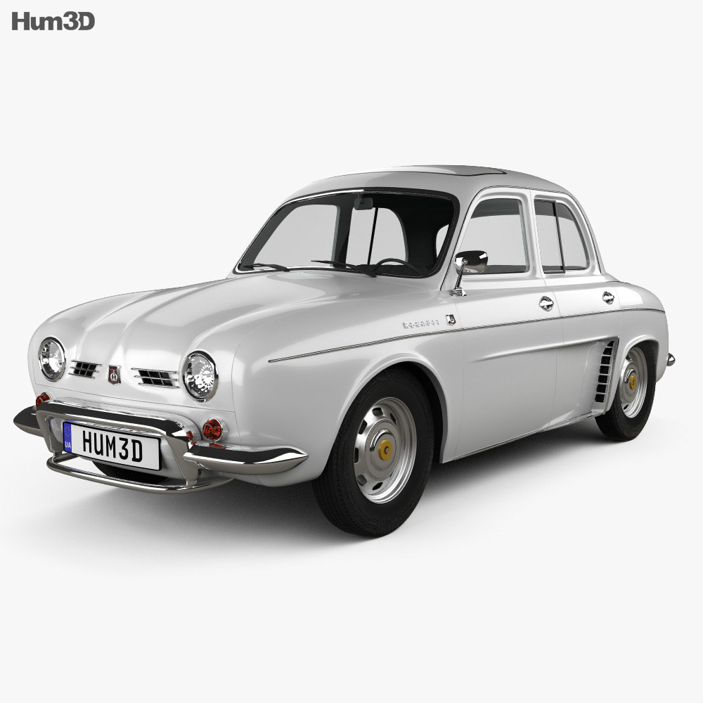 Renault Ondine (Dauphine) 1956-1967 3d model