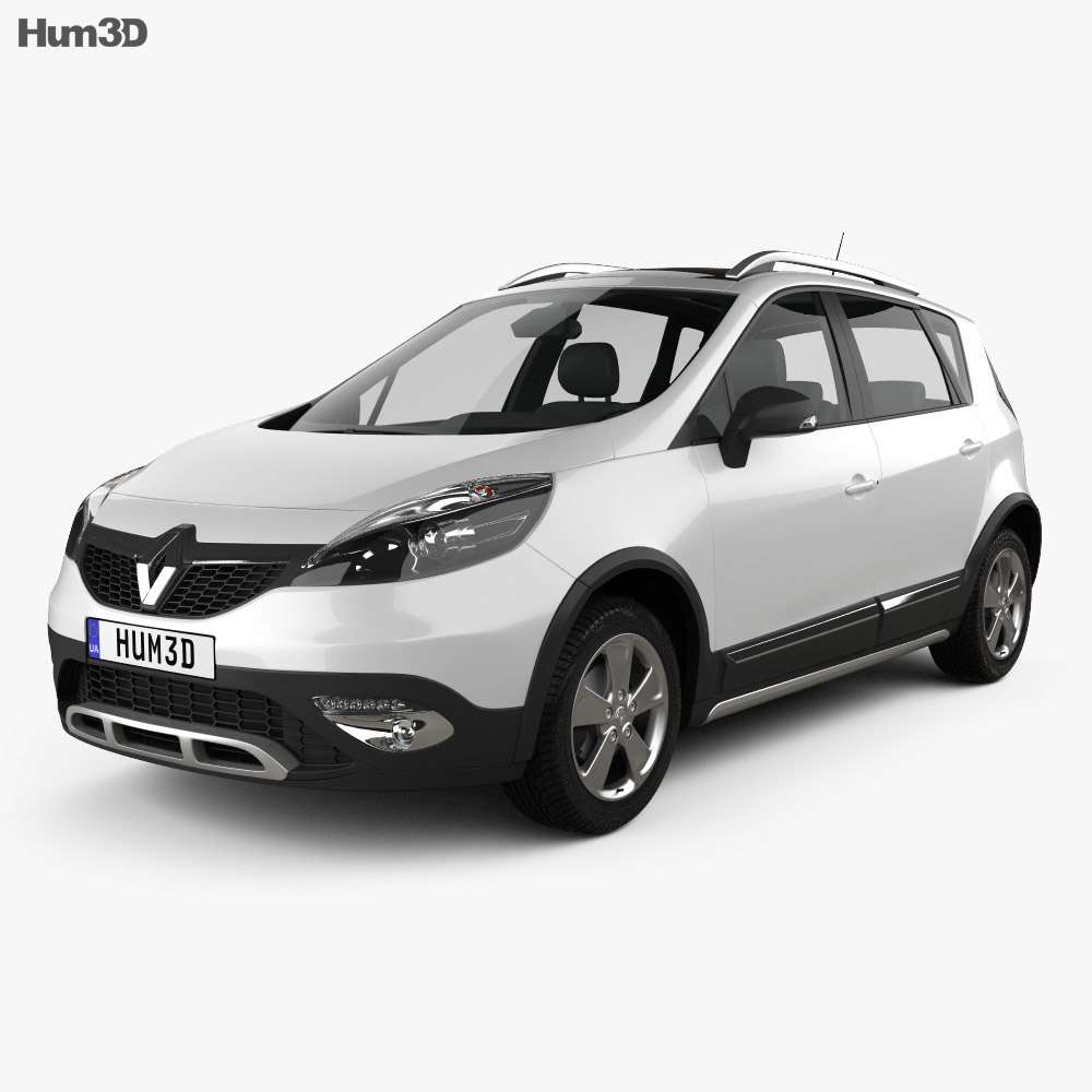 Renault Scenic XMOD 2016 3D-Modell