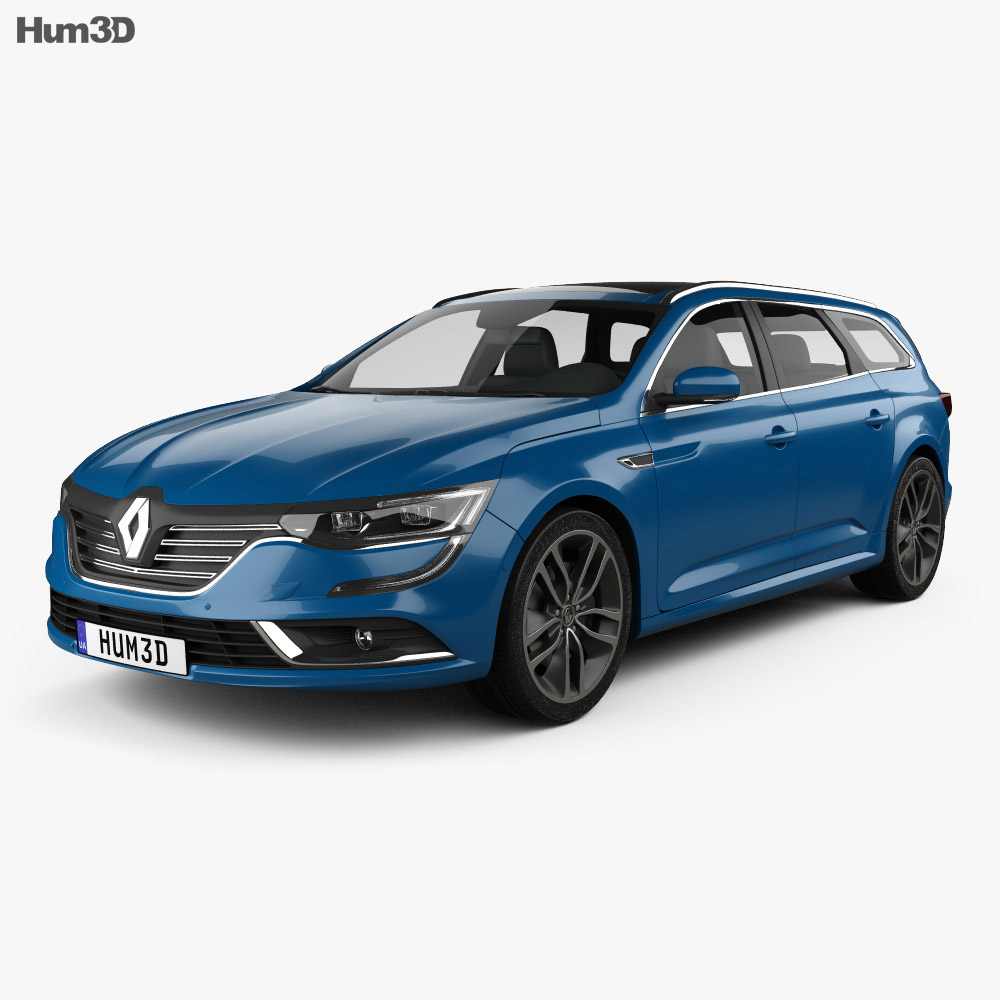 Renault Talisman estate 2019 Modelo 3D