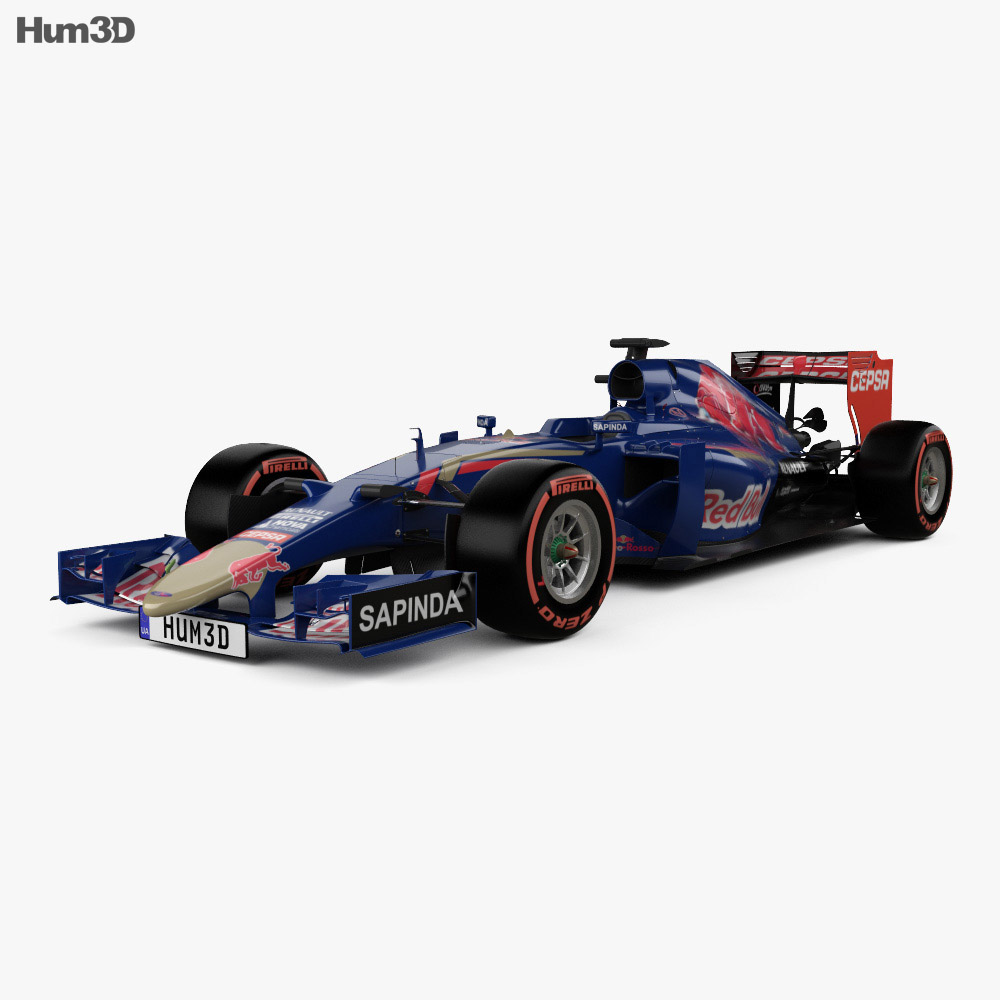 Renault STR10 Toro Rosso 2015 3D-Modell