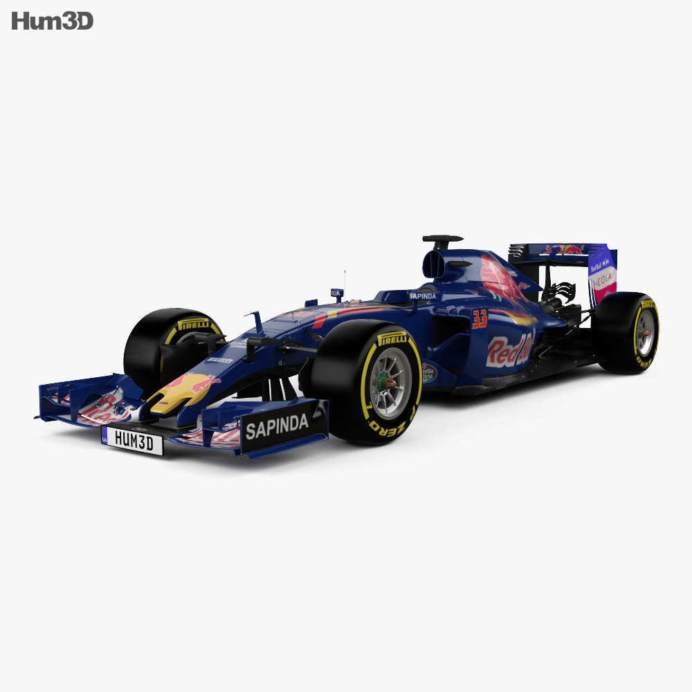 Renault Toro Rosso STR11 2016 3D 모델 