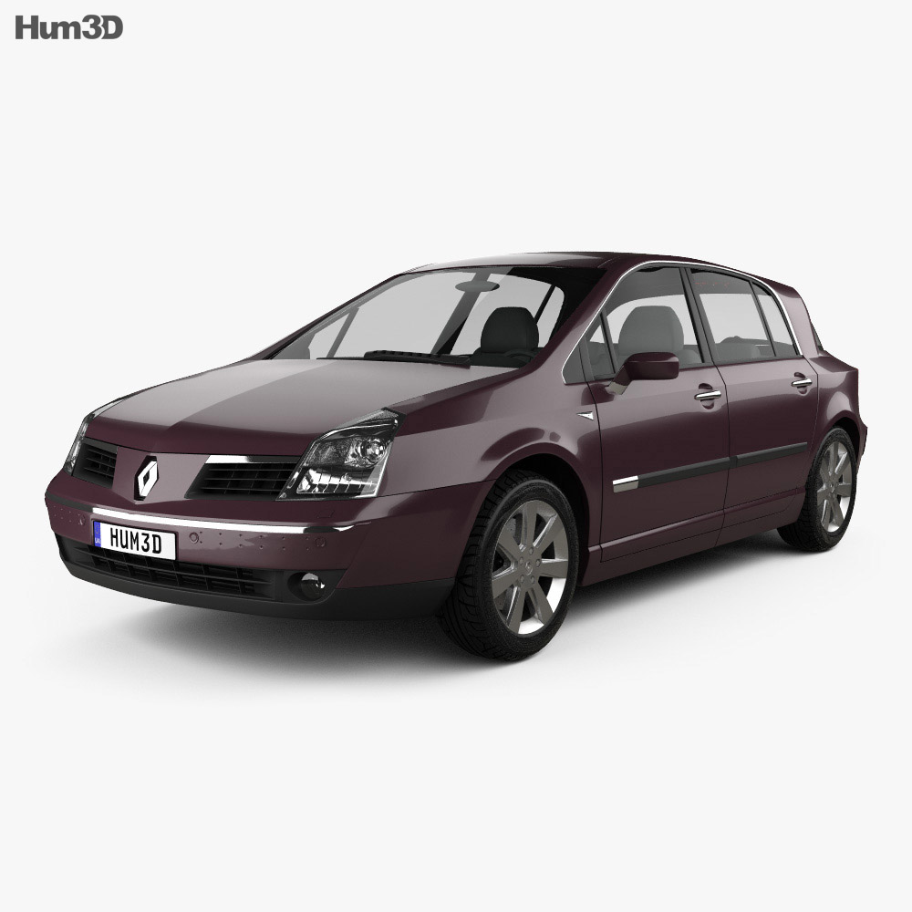 Renault Vel Satis 2009 3D 모델 