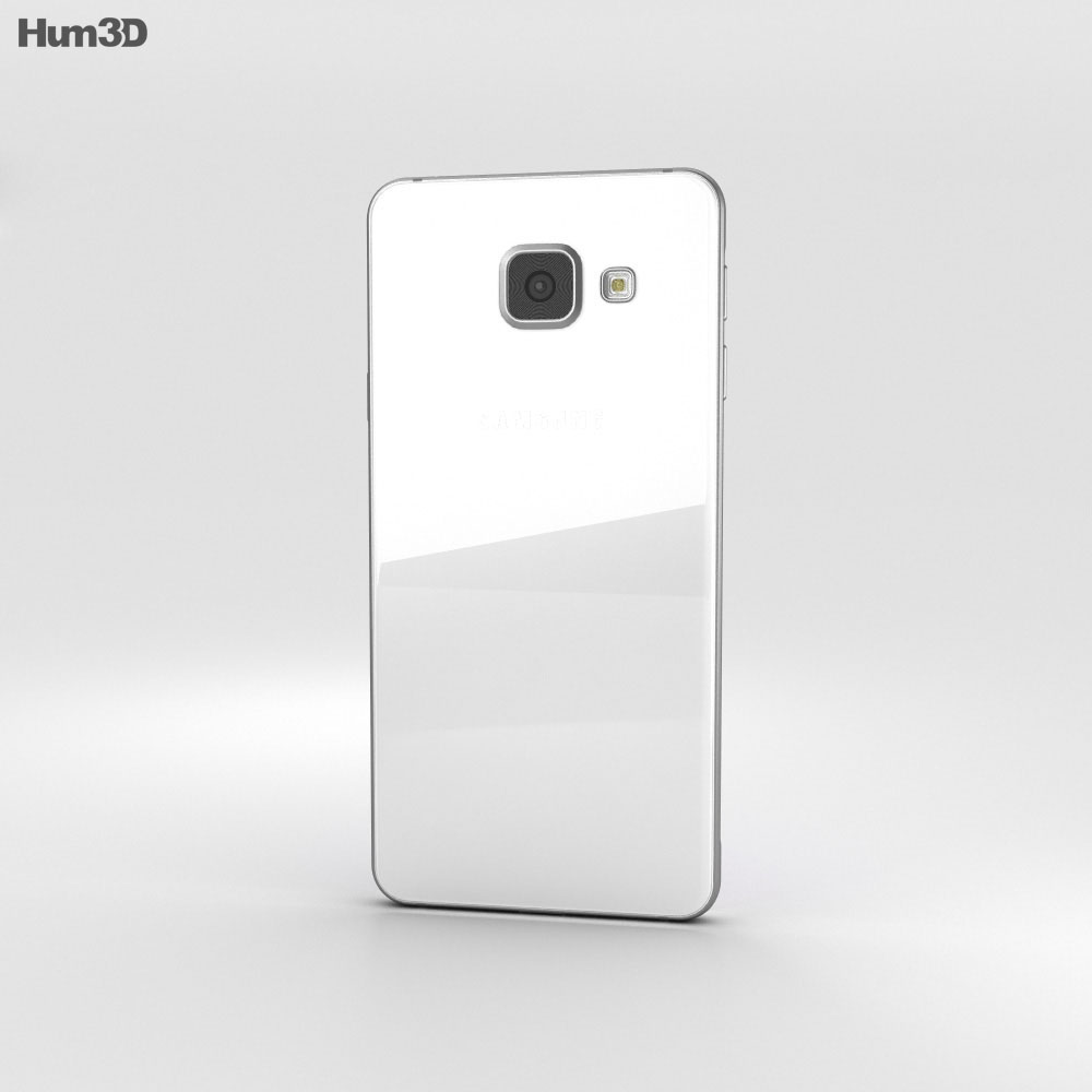 Samsung Galaxy A3 (2016) White 3d model