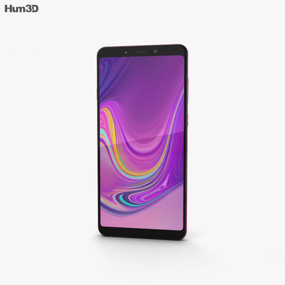Samsung Galaxy A9 (2018) Bubblegum Pink modelo 3D - Electrónica no Hum3D