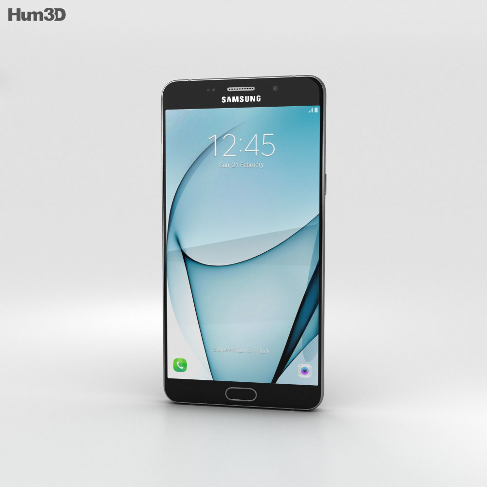 Samsung Galaxy A9 Pro (2016) Black 3d model