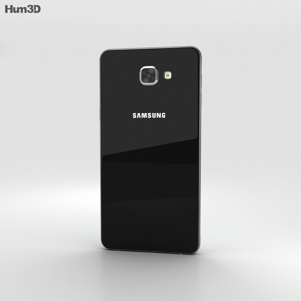 Samsung Galaxy A9 Pro (2016) Black 3d model