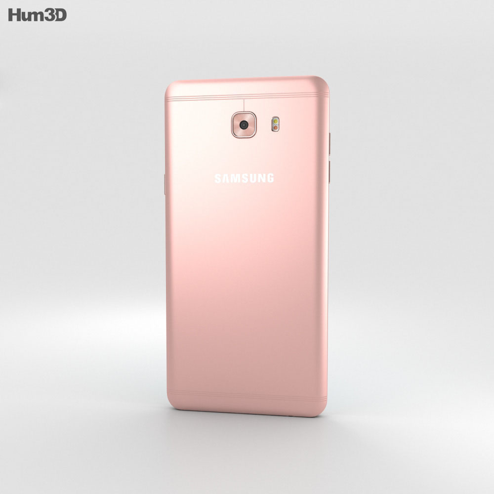 Samsung Galaxy C7 Pro Pink Gold 3d model