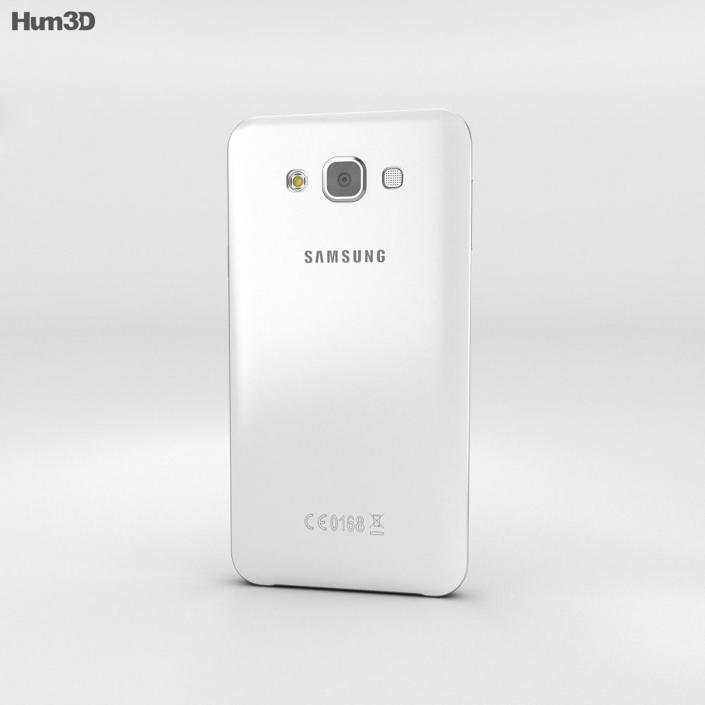 Samsung Galaxy E7 White 3d model