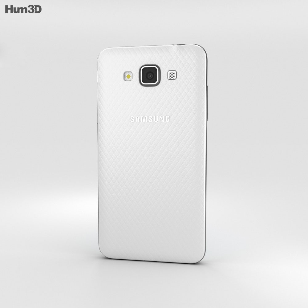 Samsung Galaxy Grand Max White 3d model