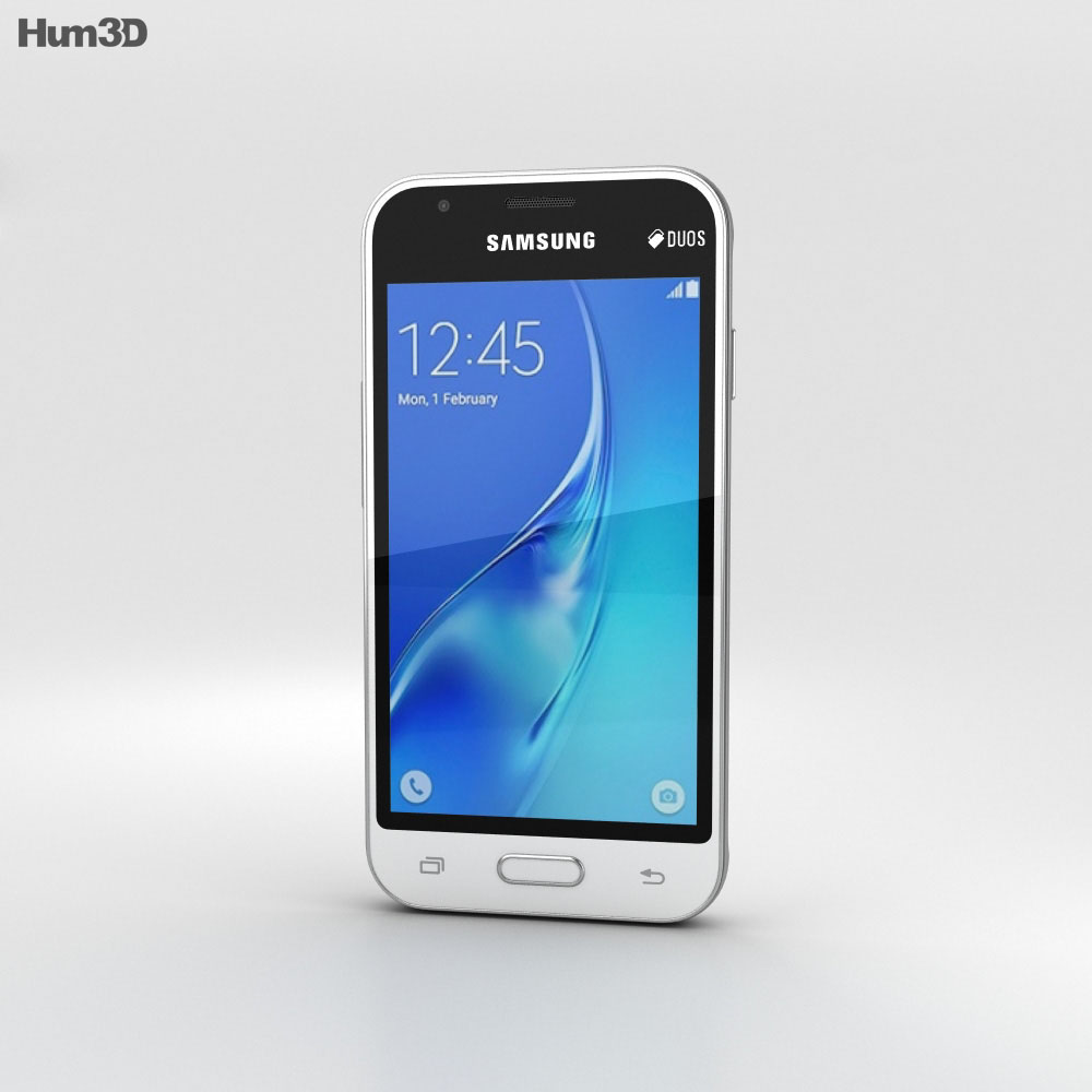 Samsung Galaxy J1 Nxt White 3d model