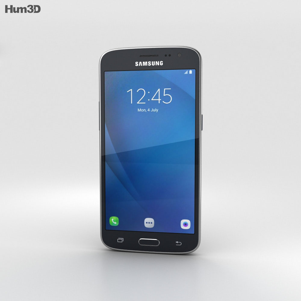Samsung Galaxy J2 16 Black 3d Model Electronics On Hum3d