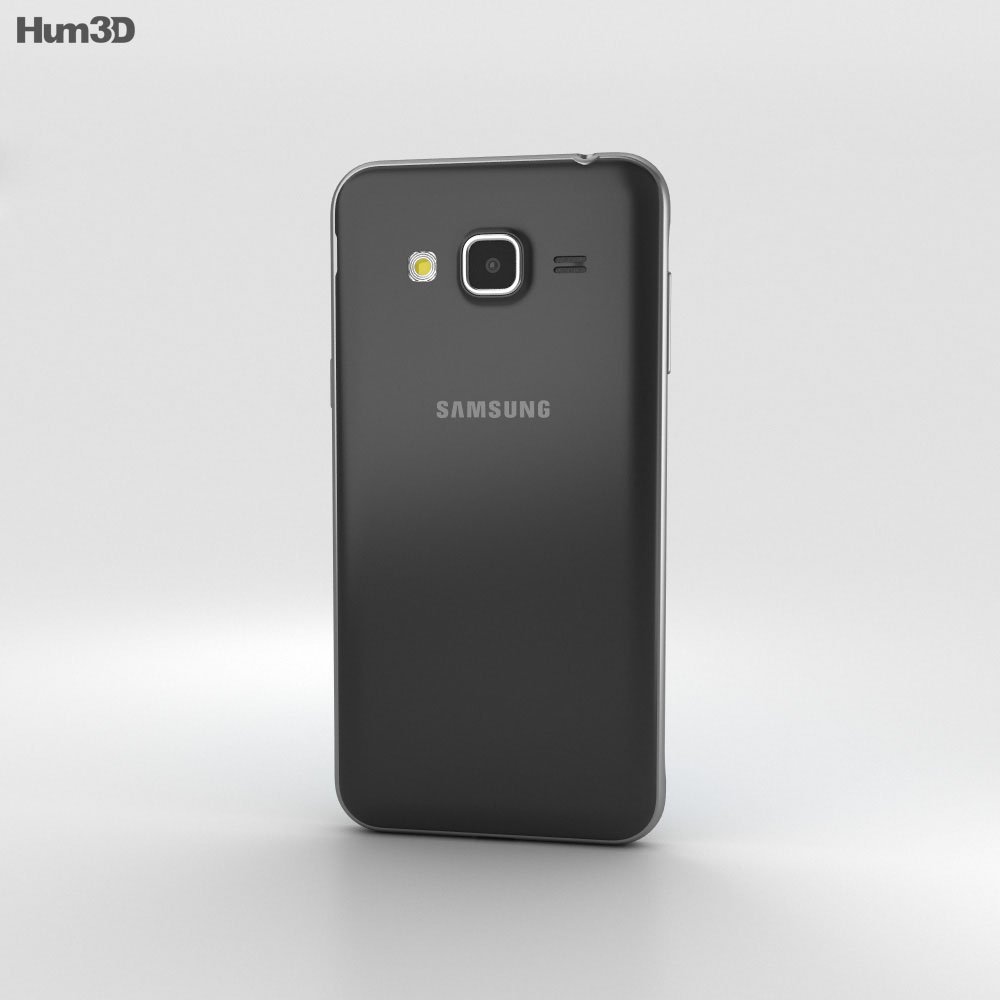 Samsung Galaxy J3 (2016) Black 3d model