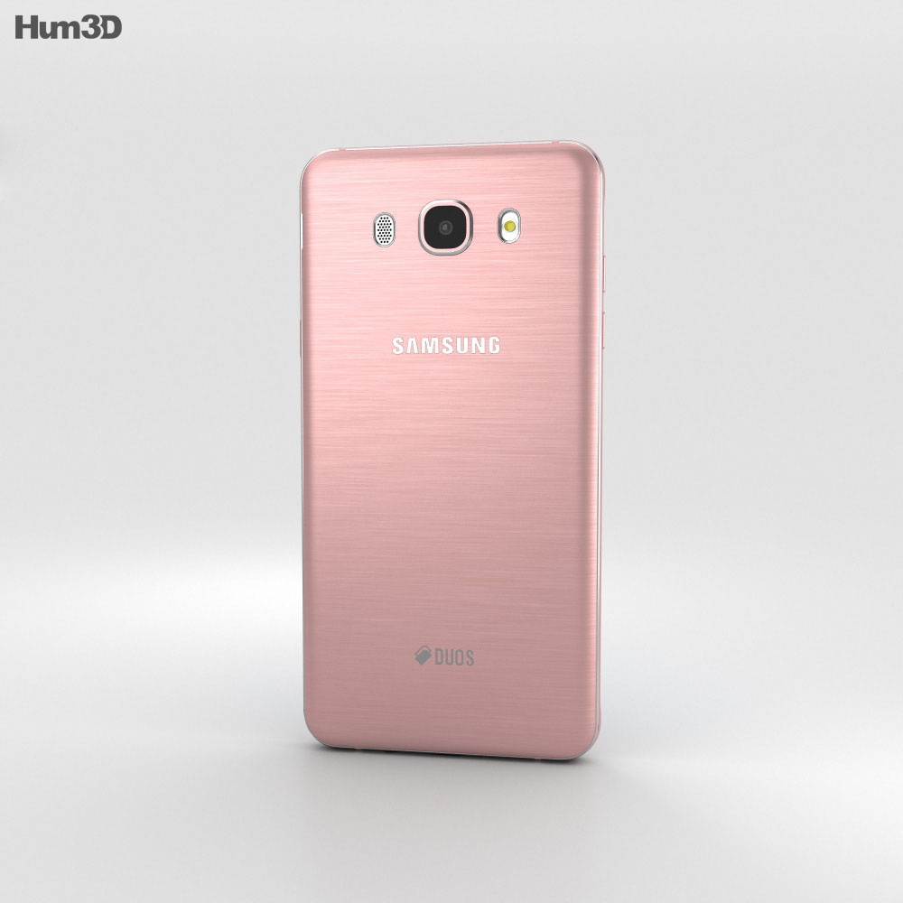Samsung Galaxy J7 (2016) Rose Gold 3d model