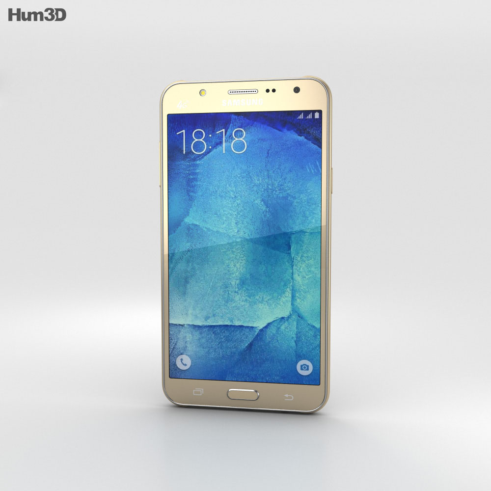 Samsung Galaxy J7 Gold 3d model