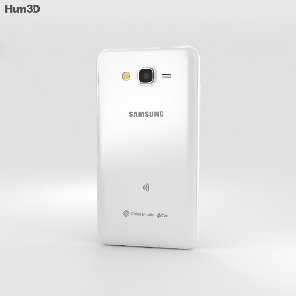 Samsung Galaxy J7 White 3D model - Electronics on Hum3D