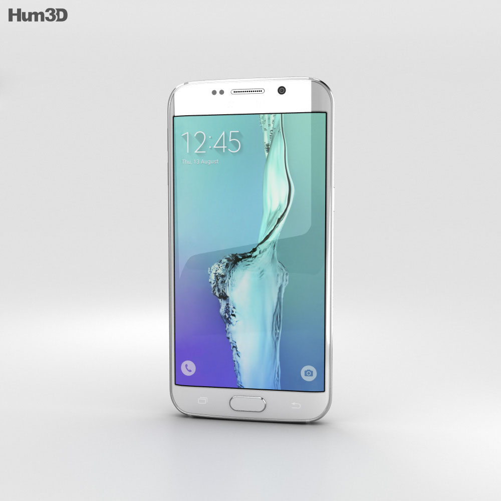 Samsung Galaxy S6 Edge Plus White Pearl 3d model