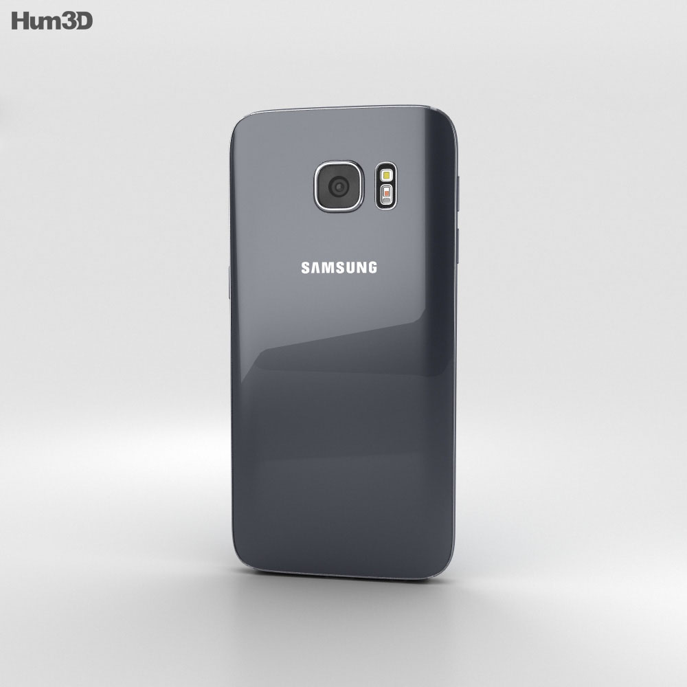 Samsung Galaxy S7 Black 3d model