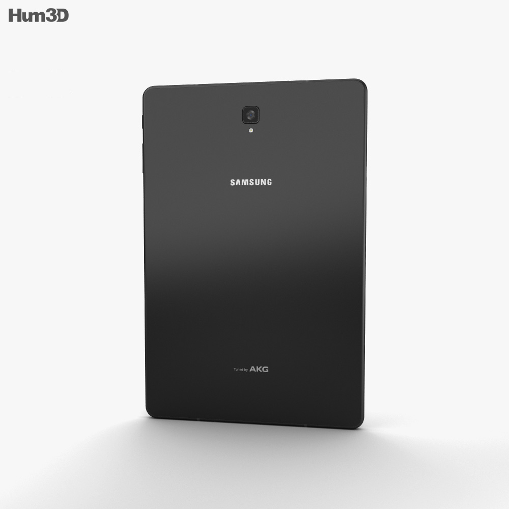 Samsung Galaxy Tab S4 10.5-inch Noir Modèle 3d