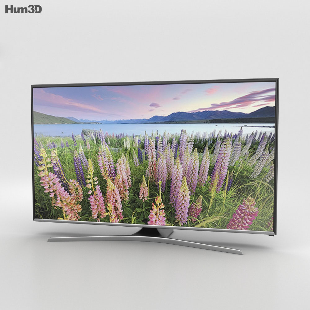 Blacken bell Example Samsung LED J550D Smart TV 3D model - Electronics on Hum3D