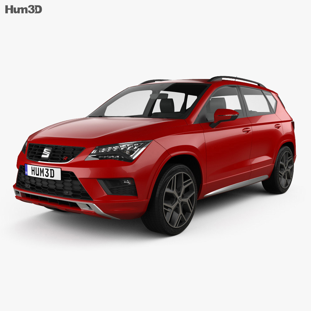 Seat Ateca Fr 3d模型 车辆on Hum3d