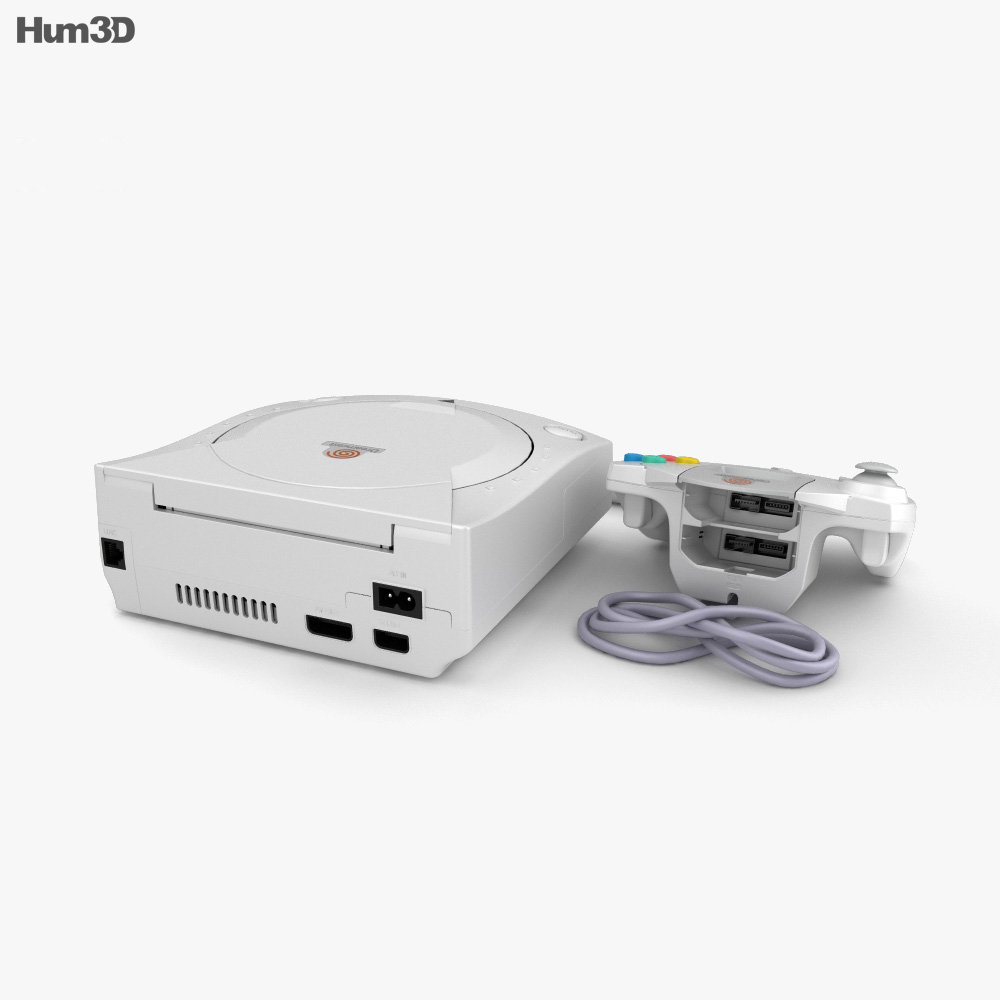 SEGA Dreamcast Modelo 3d