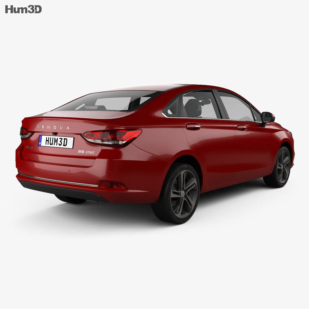 Senova D50 2020 3D model - Vehicles on Hum3D