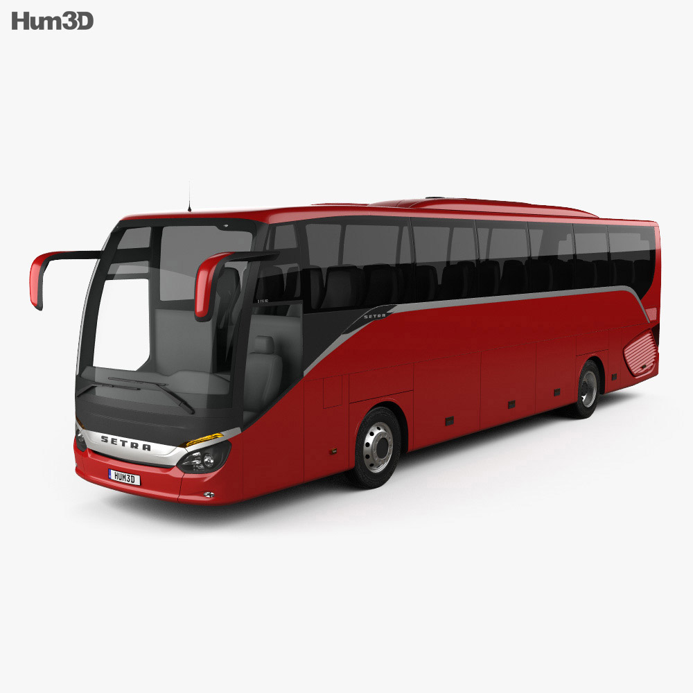 Setra S 515 HD bus 2012 3d model