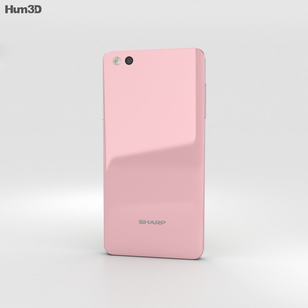Sharp C1 Pink 3d model