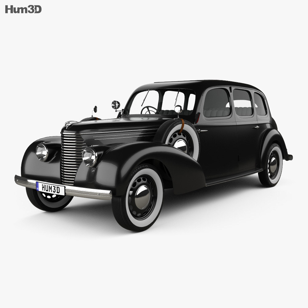 Skoda Superb OHV 1938 3d model