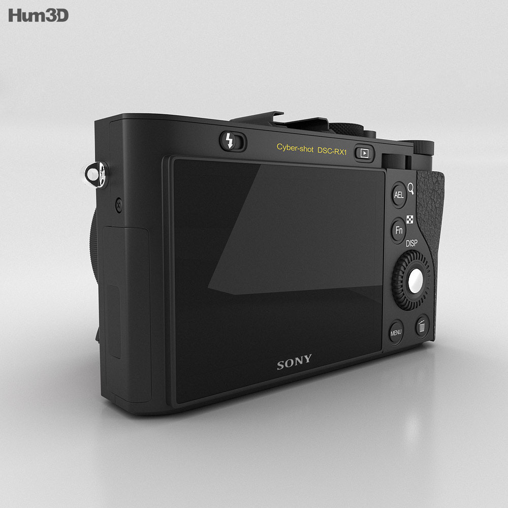 Sony Cyber-shot DSC-RX1 3D模型- 电子产品on Hum3D