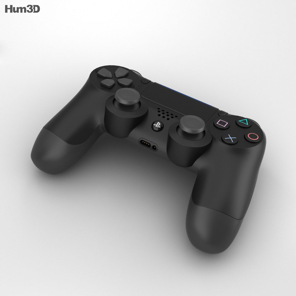 Sony DualShock Controller 3D model - on Hum3D