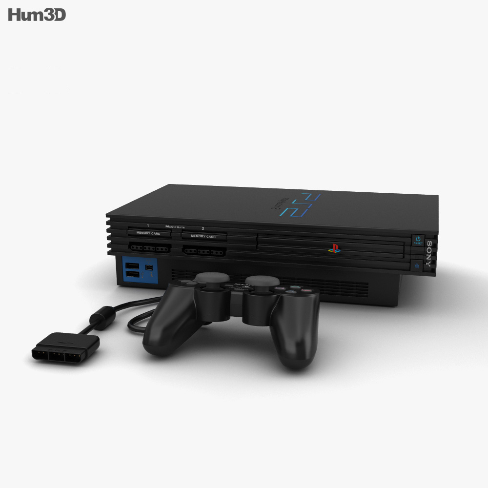 Sony PlayStation 2 3d model