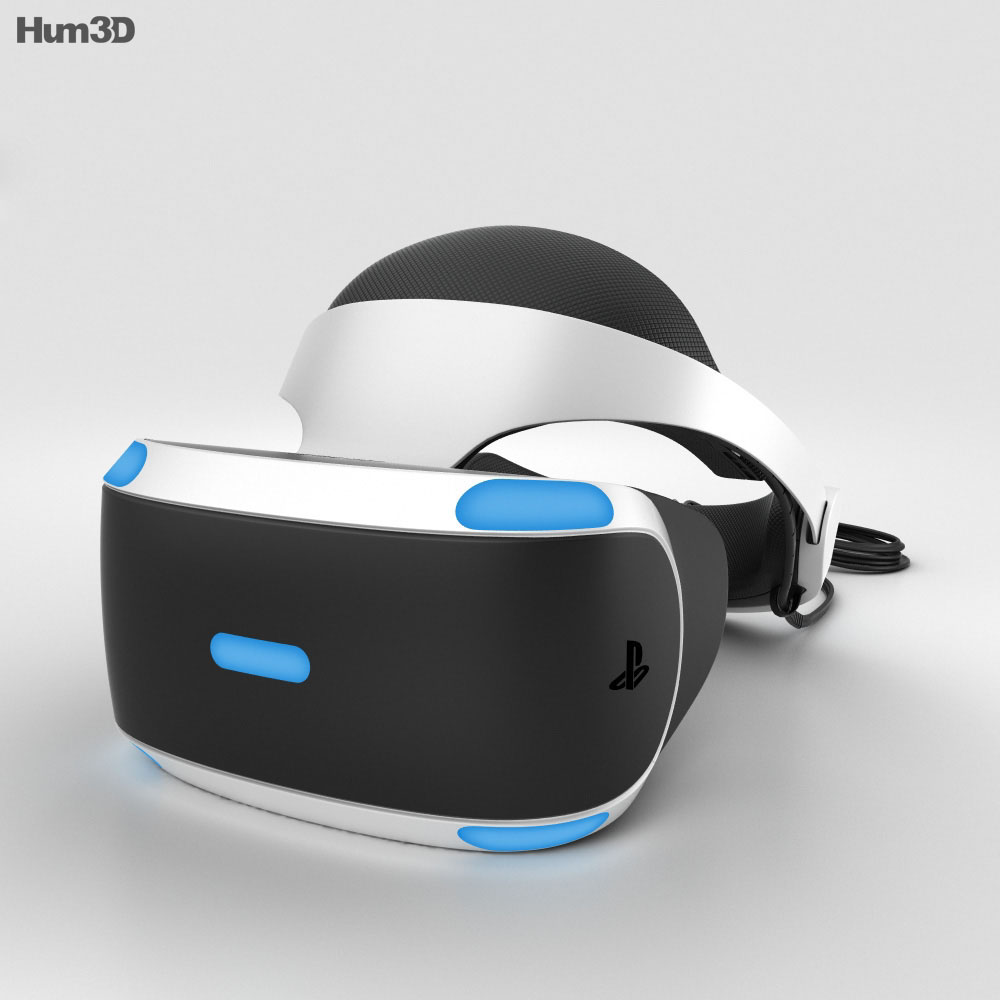 Sony PlayStation VR 3Dモデル