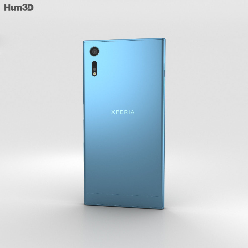 Sony Xperia XZ Forest Blue 3d model