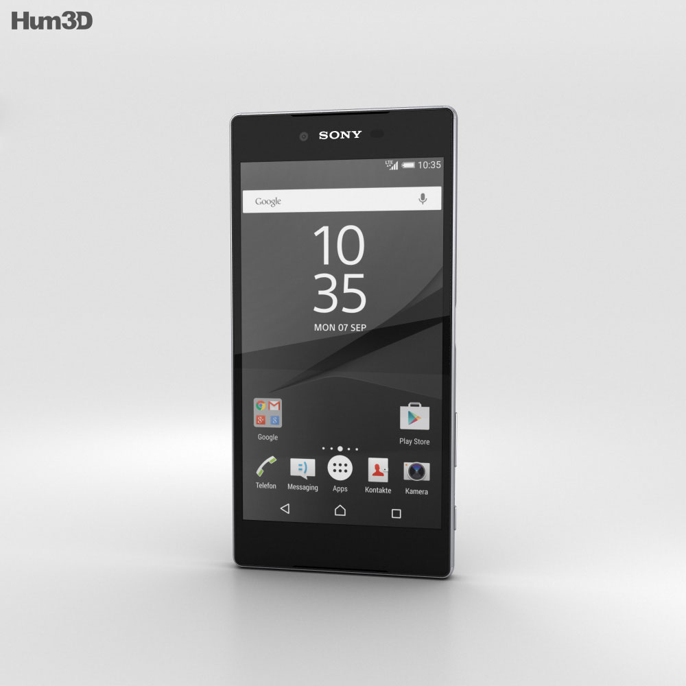 Hou op Schat Verwachten Sony Xperia Z5 Premium Chrome 3D model - Electronics on Hum3D