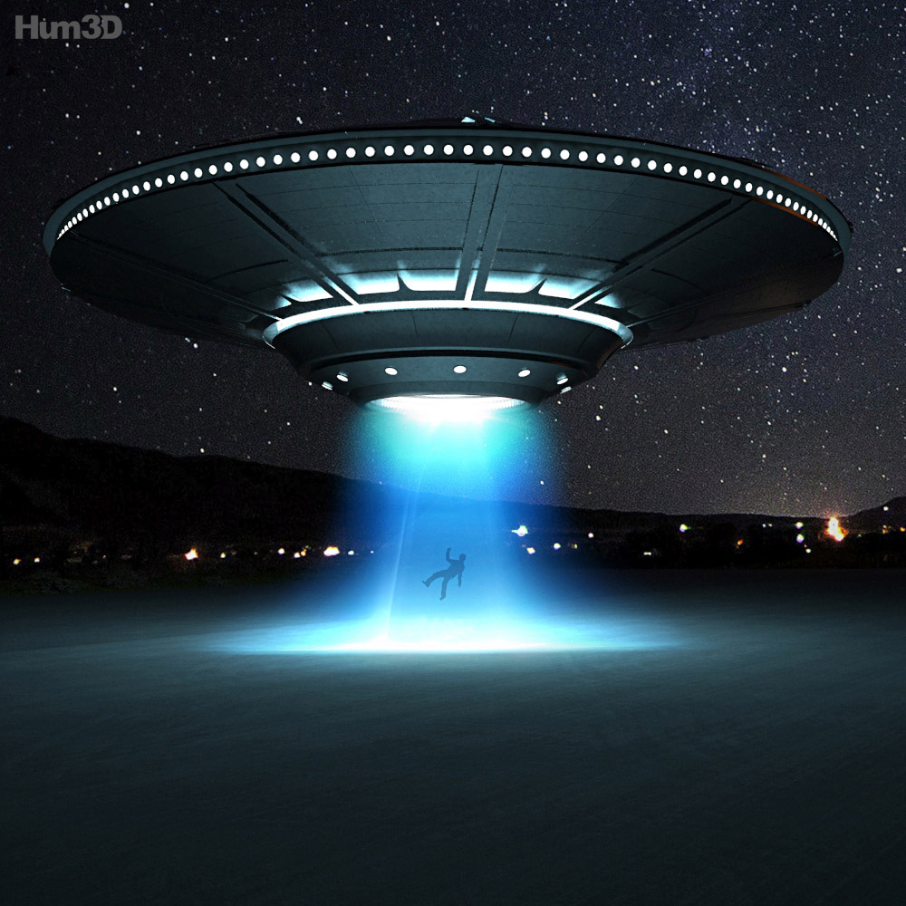 UFO 3D-Modell
