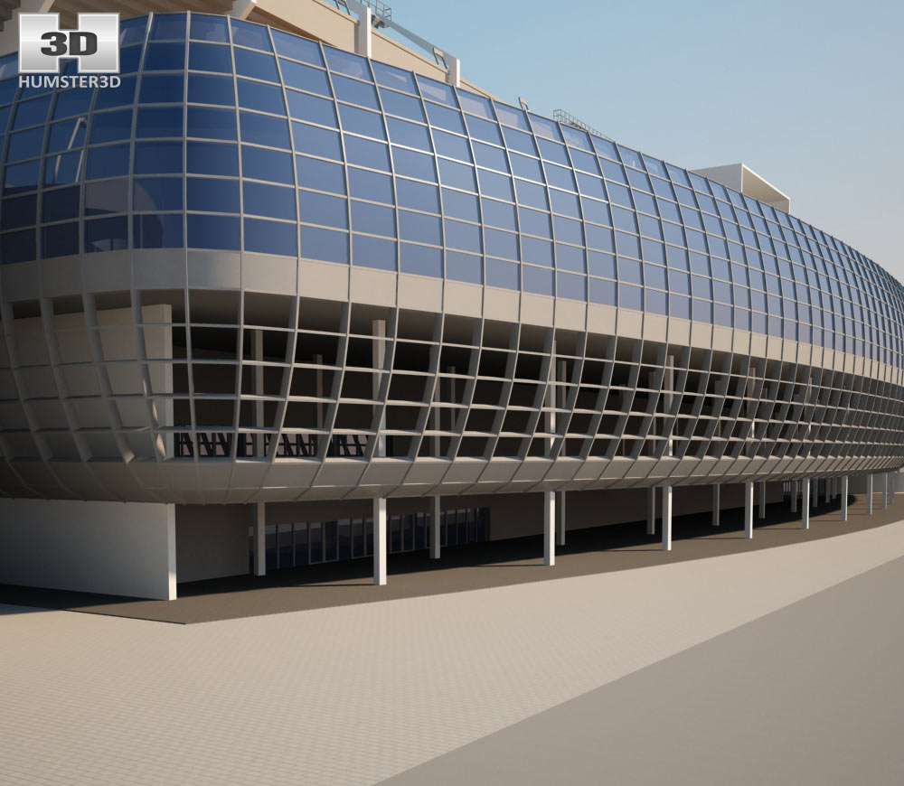Sun Life Stadium Modello 3D
