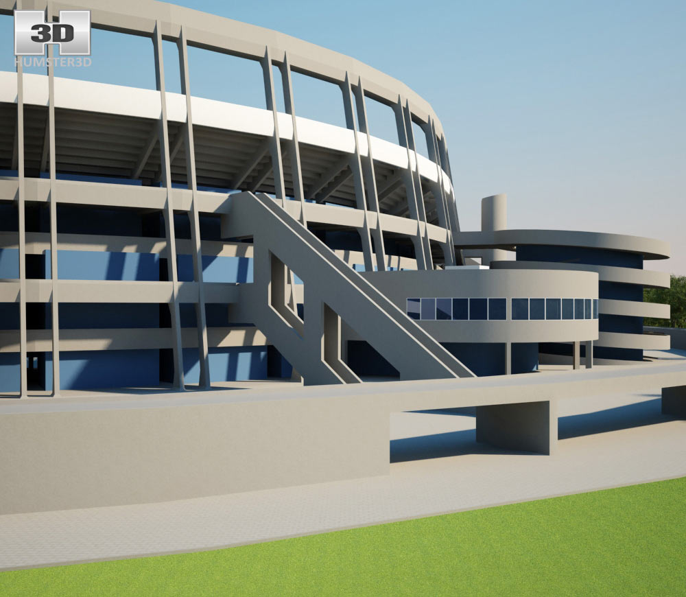 Qualcomm Stadium 3d model