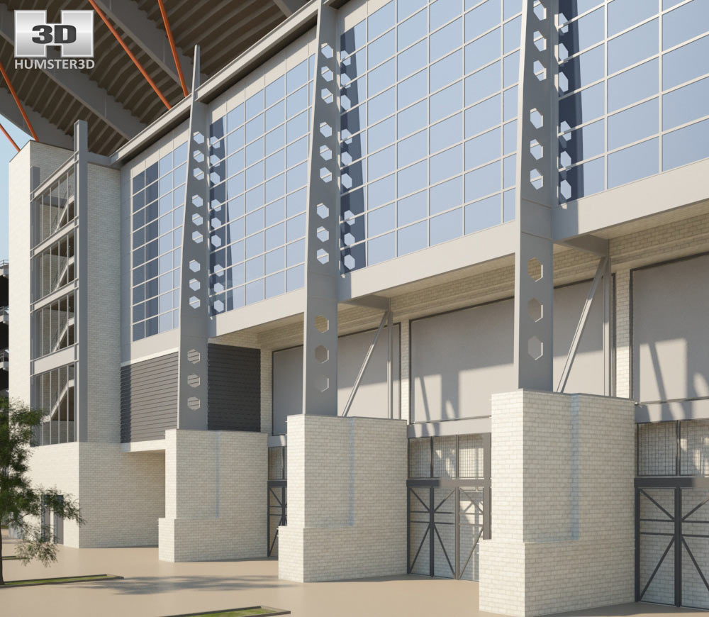 Heinz Field 3D model - Architecture on Hum3D